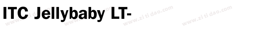 ITC Jellybaby LT字体转换